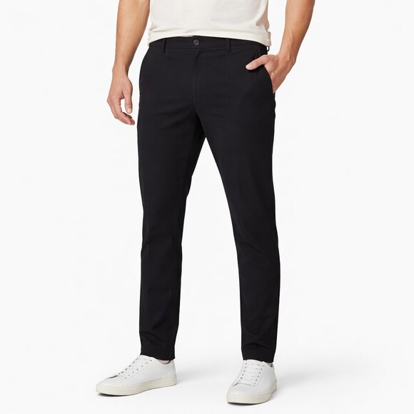 Lululemon Other - Lululemon ABC Slim Fit Trousers Black Size 32 Warpstreme Performance LM5AO4S